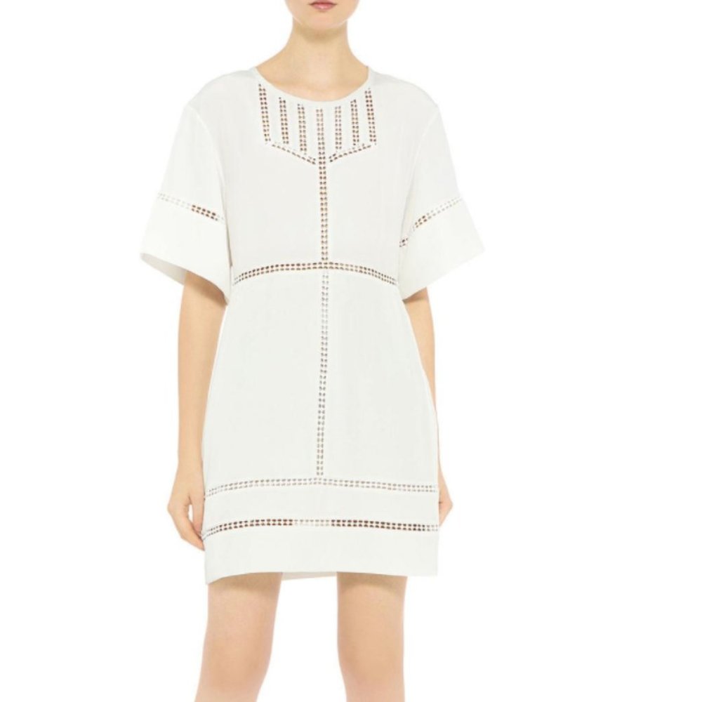 IRO Women's White Alvin Shift Dress